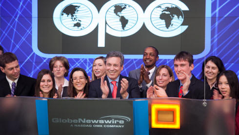 ADF and Overseas Press Club Foundation Ring The NASDAQ Stock Market Closing Bell