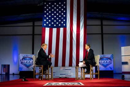 Donald Trump, Sean Hannity, Green Bay